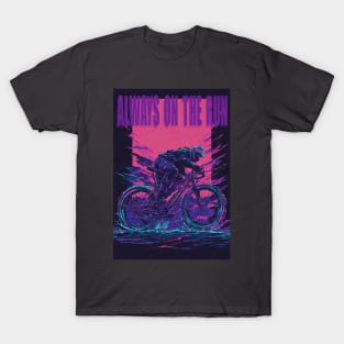 Always on the Run - Bicycle Cult T-Shirt